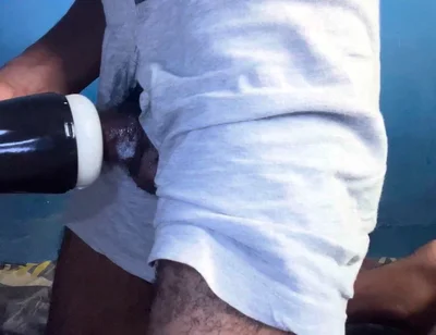 Having Best Time with My Flashlight Pussy