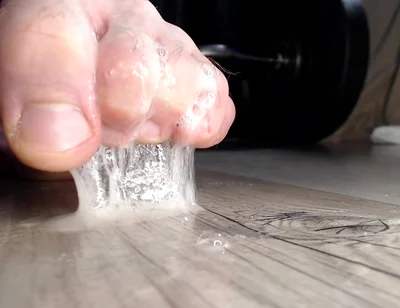 Daddy Feeds Drool and Snot with Legs