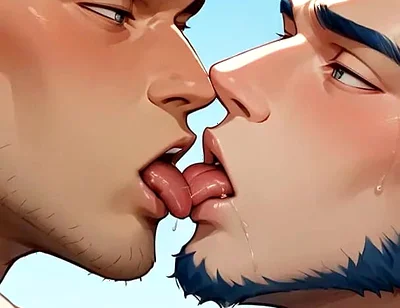 Sexy Muscle Fellows and Molten Beach Joy Lead to Explosive Booty Orgasms.