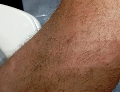 The Dirty Guy Shows You His Flaccid Cock Full of Semen and Cleans the Cumshot From the Previous Vide