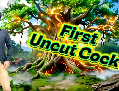 Swallowing Every Drop of Cum From a Beautiful Uncut Cock