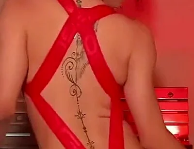 Femboy Burning with Desire and Showing off Her Sensual Body