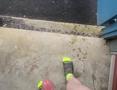 Almost Caught Enjoying the Storage Unit