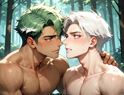 Unleash Your Horny Side with This Muscled Fellow in a Handsome Fuckfest Through the Forest! Experience the Ultimate Gay