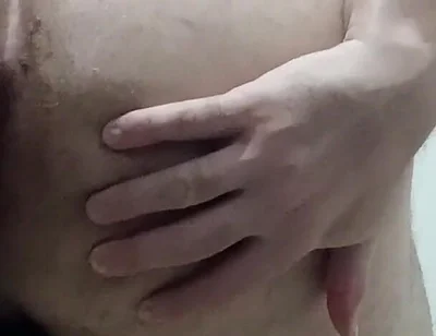 Putting the Blue Dildo in the Ass