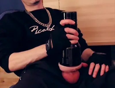 Chav Fleshlight Fuck and Smoke