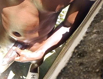 Hot Sunny Day Dick Massage Gone Wild