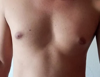 First Time Smelling Red Swim Trunks