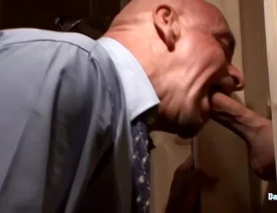 Jonathan Jarrett In Kneels And Worships Cocks While Others Jerk Theirs