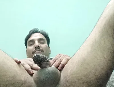Indian Desi Man Enjoy Shower and Sex