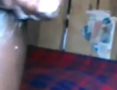 Wanking Covered in Body Creaming