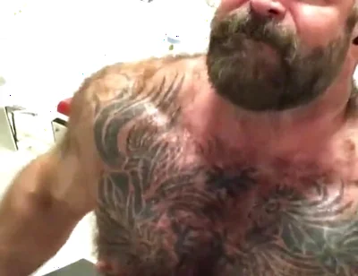 Pumped up Muscle Daddy