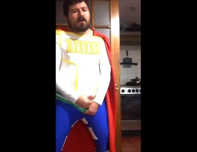 Hero Cosplay Masturbation