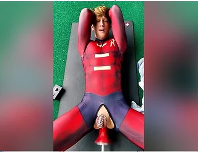 Halloween Costume Twink Super Hero Cosplay Porn Compilation