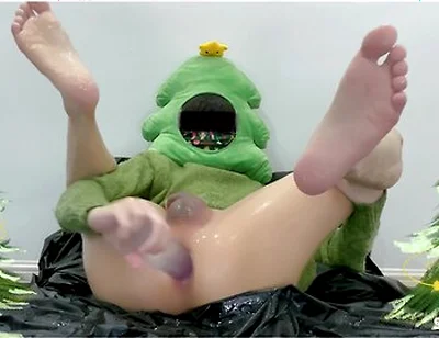 Merry Christmas Twink Play With Sex Toy Laying Eggs