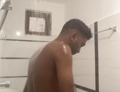 Sri Lankan Teen Boy Showered