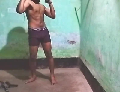 Gym Muscular Gay Friend After Exercise Big Dick Gay Porn