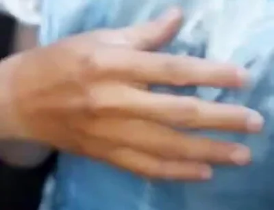 Crossdresser Cum Wearing Elegant Satin Ball Gown