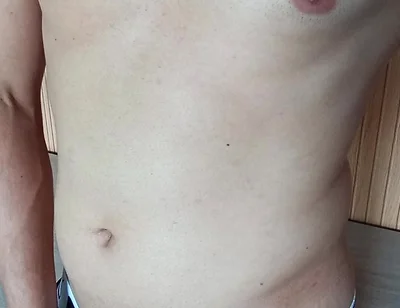 White Boy Shows Chests