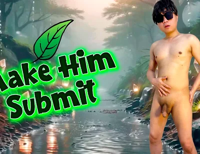 A Cock Sucker Challenged His Friend to Wrestle and Submit to Him