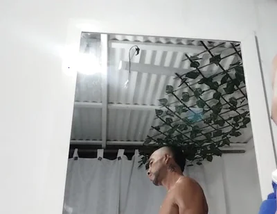 Cum in Front of the Mirror