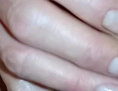 Big Cock Masturbation, Naked Edging, Close up Creamy Cum on Black Panties - Rockardglans