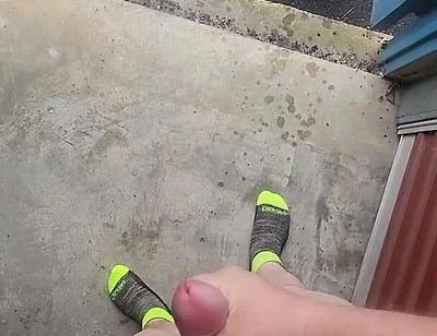 Almost Caught Enjoying the Storage Unit