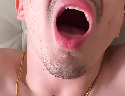 Daddy Masturbates Me and Fucks Me Bareback in POV Hard and Deep, He Fills My Ass with Milk