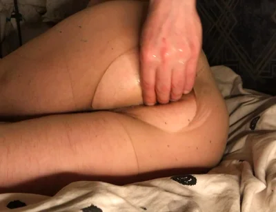 Hard Anal Fisting in Pantyhose