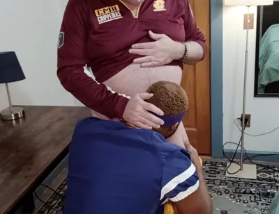 Caoch Teaches Kennie Jai How to Handle Balls