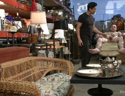 Straight Stud with a Giant Cock Edged