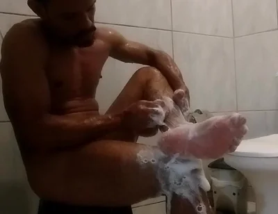 Filming Colleague in the Bathroom