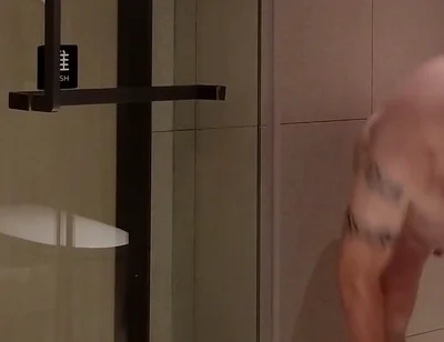 Rugby Guy Strip and Shower