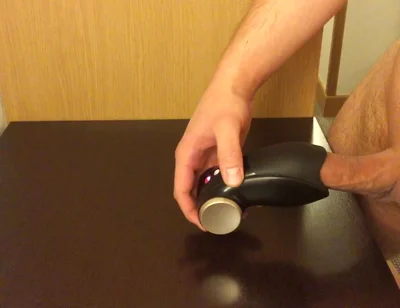 Triple Cumshot in My Hotel Room Using Fun Factory Glans Vibrator