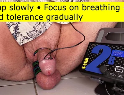 E-stim Tutorial: Bipolar Magictrode Glans Stimulation