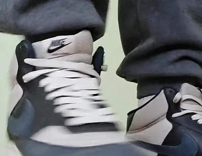 Nike Sneakers on My Feet