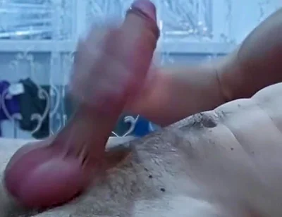 A Pleasure for the Eyes, a Guy with a Beautiful Body Brings His Big Cock to Orgasm and Cums