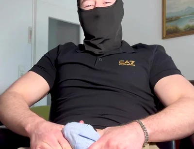 German Stepdaddy Unpacks His Bulge in Hugo Boss Boxers