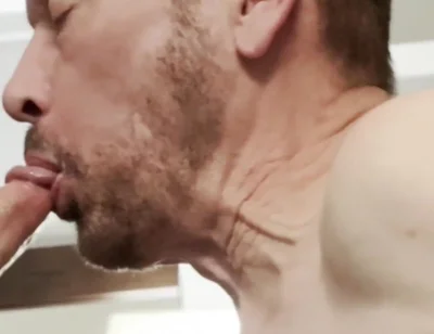 Stepdaddy Get Sucked and Fucked Two Loads of Cum