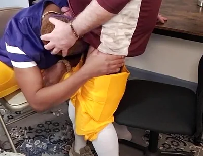 Coach Teaches Player How to Handle Balls