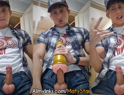 Fucking Fleshlight Clothed!