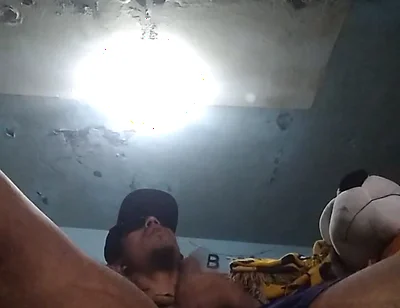 I'm Left Alone Playing with My Erect Cock