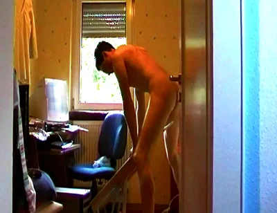 Fleshlight Pussy Stand Fuck Masturbation in Front of Window