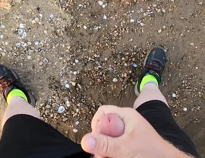 Enjoying Myself at a Very Beach.