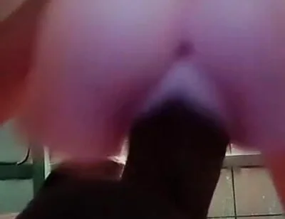 Chubby Man Screw His Toy Alone