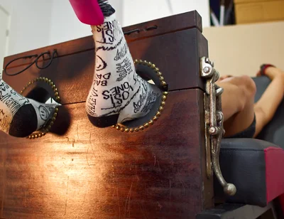 A Pet Eager to Be Tickled