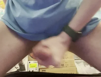 Jerking off Hardcore. Intensive, Fast Masturbation - Horny Twink