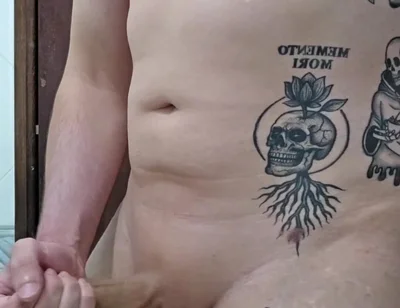 Chubby Showing off Naked Fell on the Net