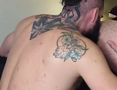 Bearded Master Uses Sub, Hairy Slut with a Bubble Butt in a Thong