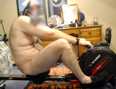 Self Bondage Breath Play and Spanking